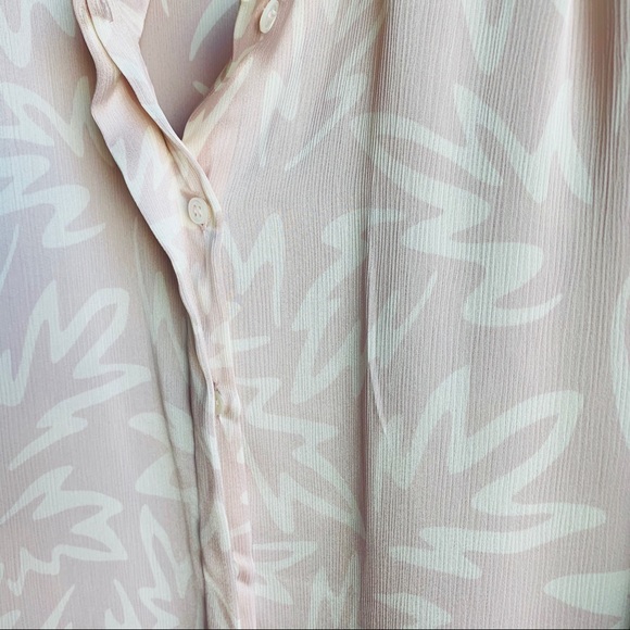 80s Vintage Liz Claiborne Cotton Candy Pink Blouse - Picture 5 of 7